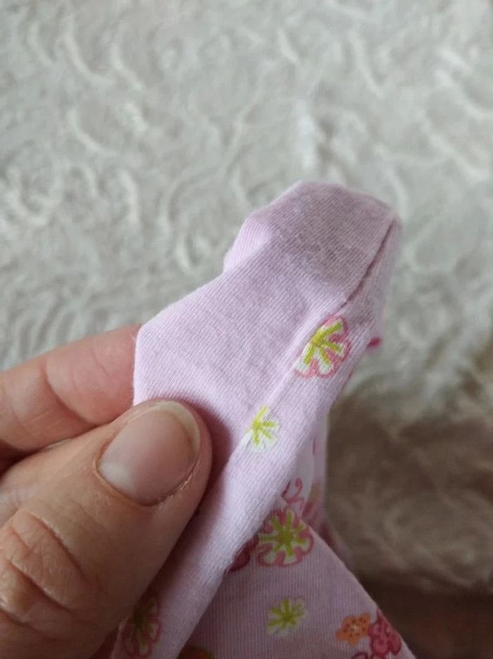 Robe Fille 12 mois Winnie l'ourson Fleurs Disney 100% coton - photo numéro 12