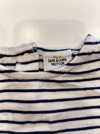 T-shirt manches longues TAO 9 mois