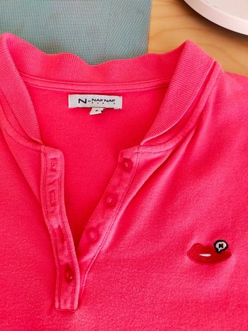 Polo Naf Naf 36 rose