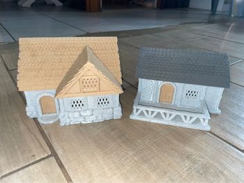 Petite maison château en 3D boîte à bijoux de rangement tirelire
