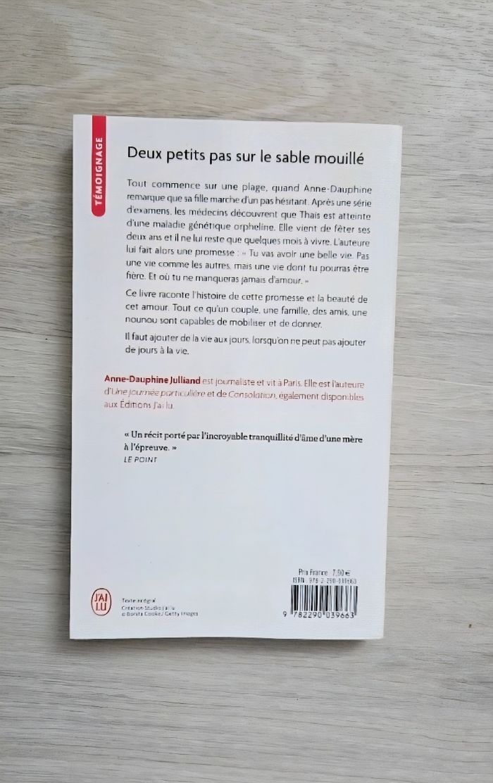 Deux petits pas sur le sable mouillé - Anne Dauphine Julliand - photo numéro 2