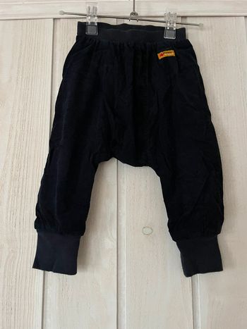 Sarouel velours marine - DPAM - 2ans