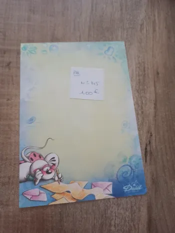 Papier à lettre Diddl 145 1,00€