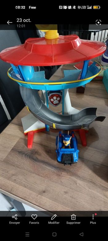 Tour de contrôle pat patrouille