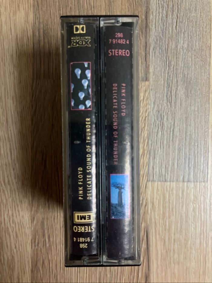 Doubles cassettes audio-1 face HS-Pink Floyd-Delicate Sound of Thunderbolt - photo numéro 3