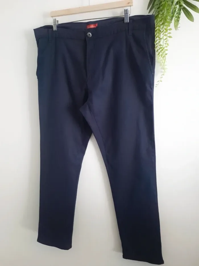 Pantalon chino Tissaia / Taille 52 - photo numéro 2