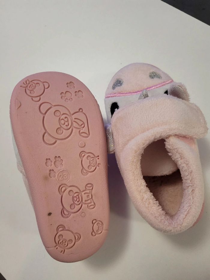 Chaussons licorne 🦄 - photo numéro 2