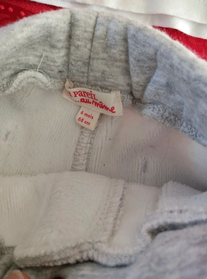 Ensemble 3 pièces du pareil au même 6 mois - photo numéro 3