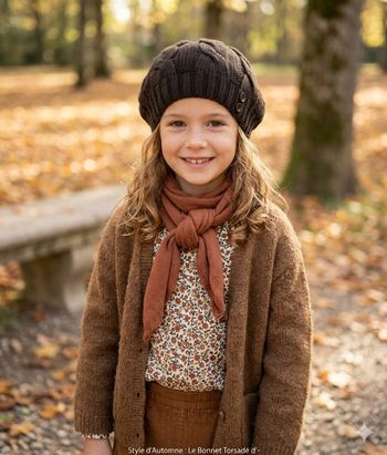 Béret fille 4-7