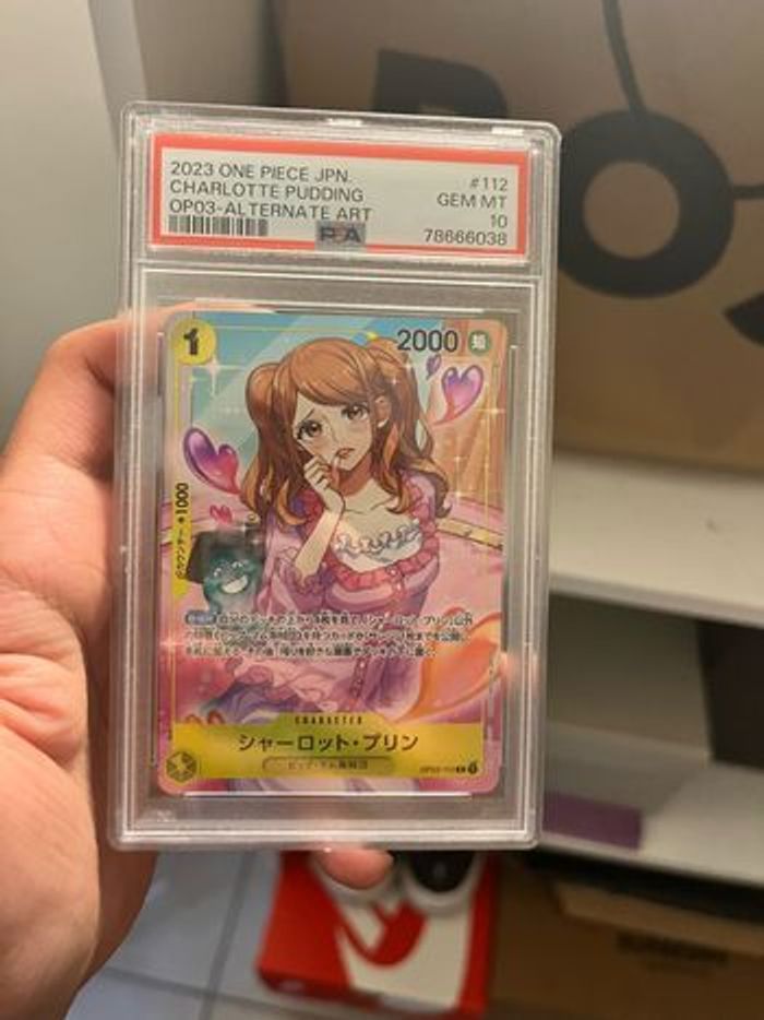 Charlotte pudding psa 10 anglais