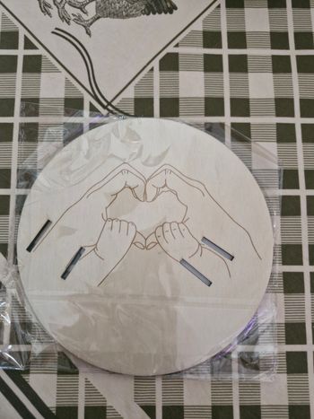 Support murale bracelet de naissance