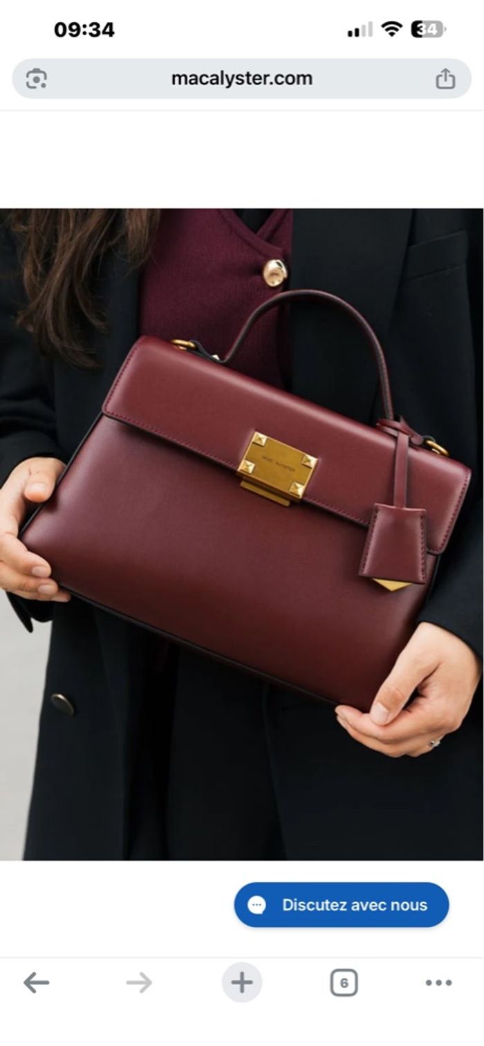 Sac cuir Mac Alyster - photo numéro 2