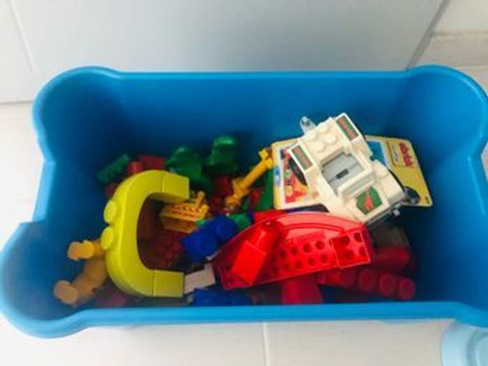 Briques DE construction maxi Abrick : coffre le zoo - Ecoiffier - photo numéro 3