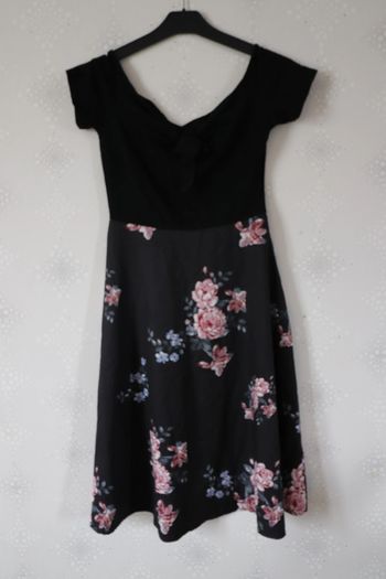 D1484 - robe fleurie taille S