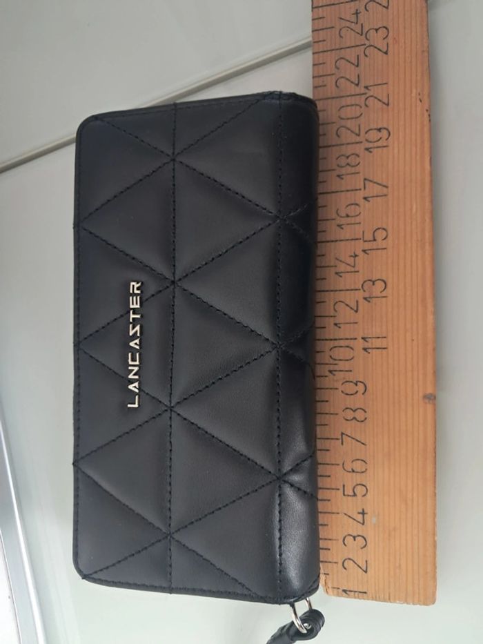 Lancaster portefeuille en cuir avec dragone noir neuf - photo numéro 10