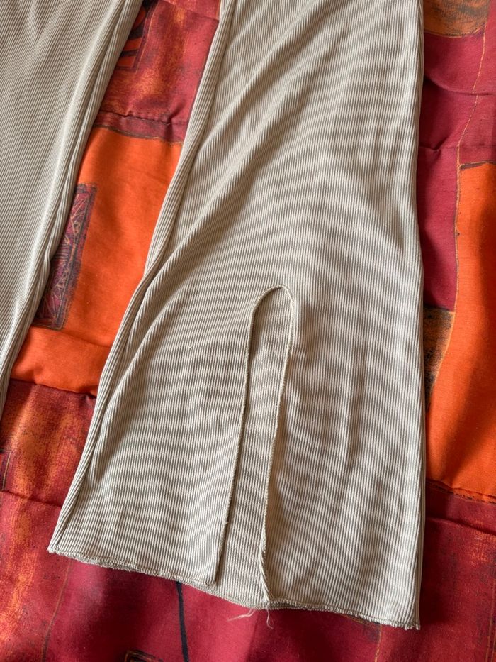 Pantalon beige - Taille S - photo numéro 4