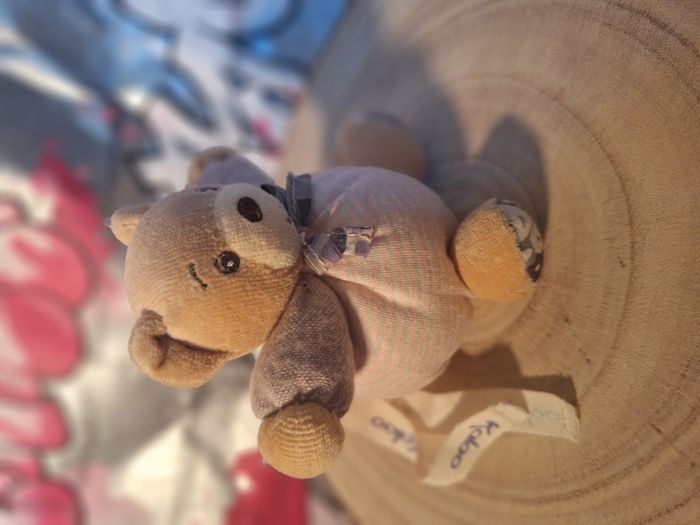 Doudou ourson bébé peluche attache poussette marque Kaloo neuf jamais utilisé - photo numéro 4