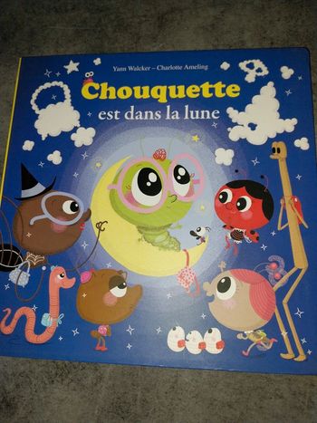 Mes petits albums.  Chouquette est dans la lune
