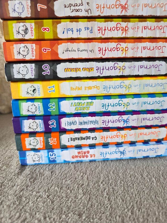 Lots de livres journal d'un dégonflé  etat neuf - photo numéro 3