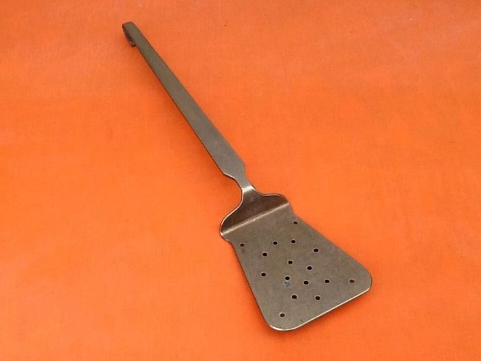 Serviteur de cuisine 5 ustensiles laiton massif - photo numéro 4