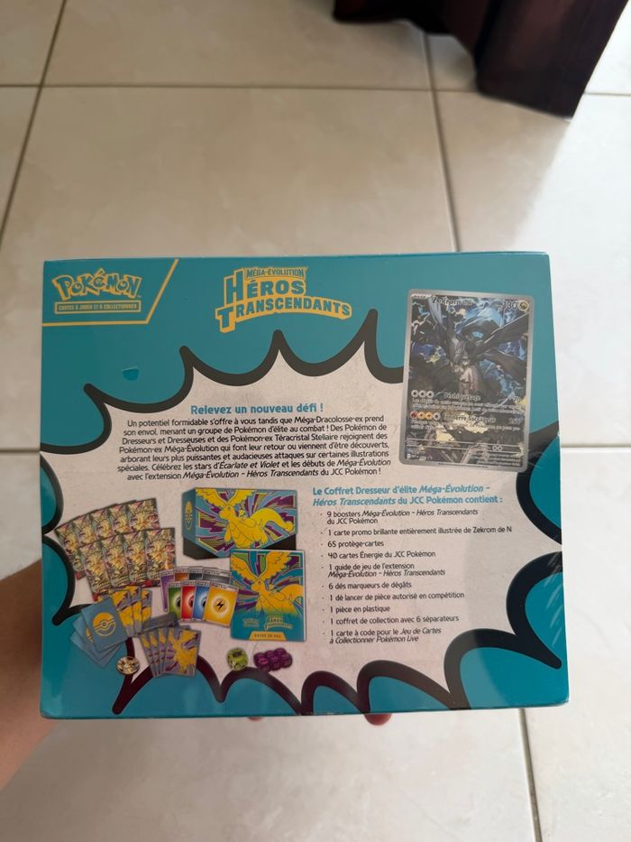 ETB Héros Transcendants ME2.5 Pokémon - photo numéro 4