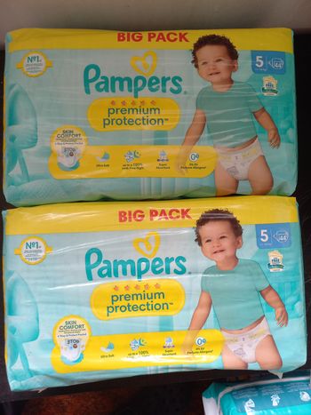 2 big pack pampers taille 5