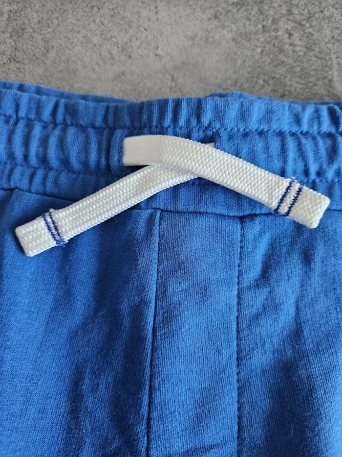Short élastiqué unisexe - Taille 12 ans (152cm) - Pocopiano - Bleu ciel - photo numéro 7