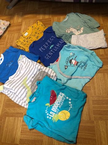 Pyjamas coton garçon 12 mois