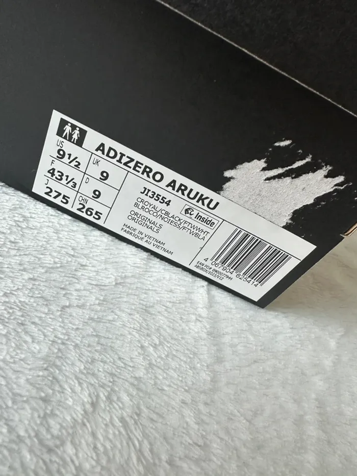 Adidas adizero aruku bleu taille 43 1/3 neuf - photo numéro 3