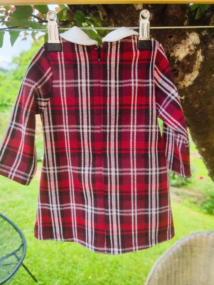 Robe Tex tartan 3 mois - photo numéro 3