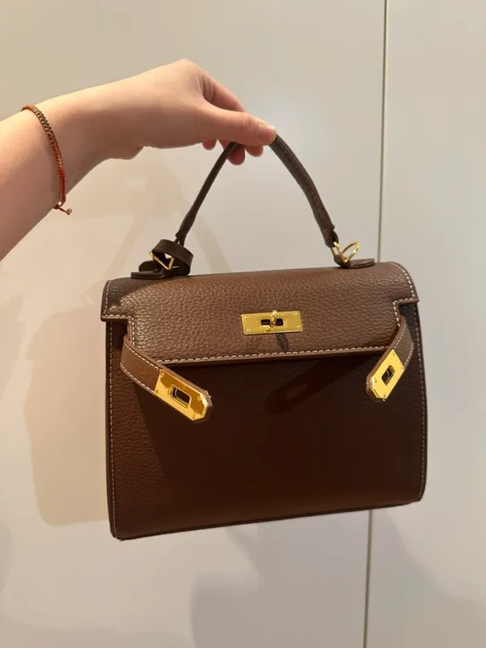 Sac marron Kelly