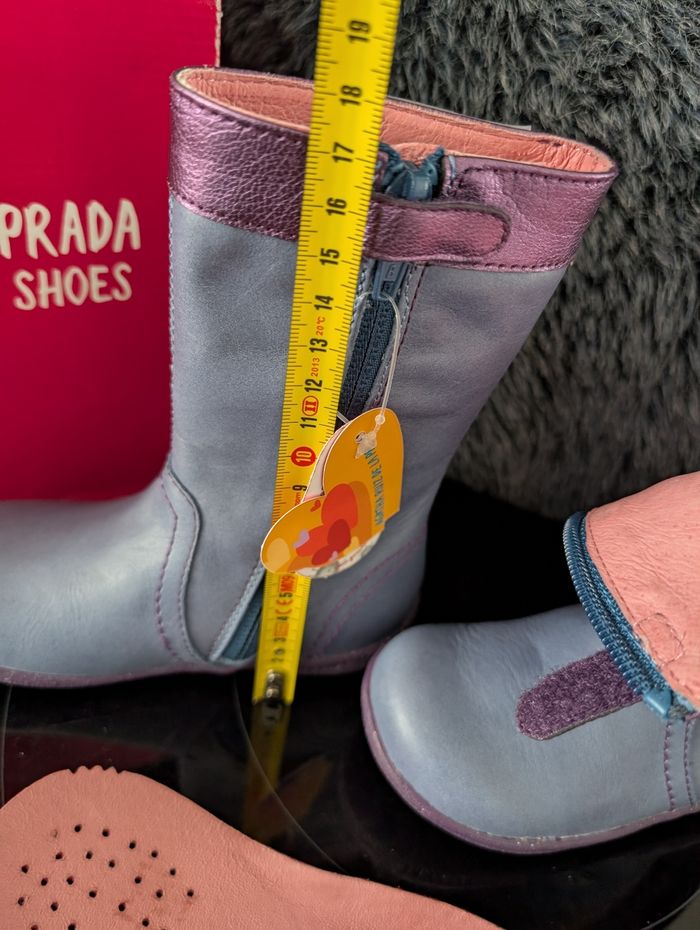 Chaussures fille tout cuir doux et souple. Taille 24. Agatha Ruiz de la Prada - photo numéro 7