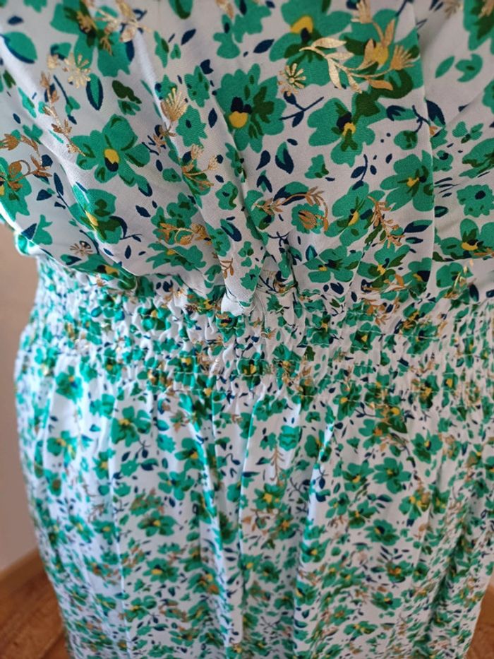 Robe cache-coeur Fleurie HD Diffusion taille M 38 - photo numéro 4