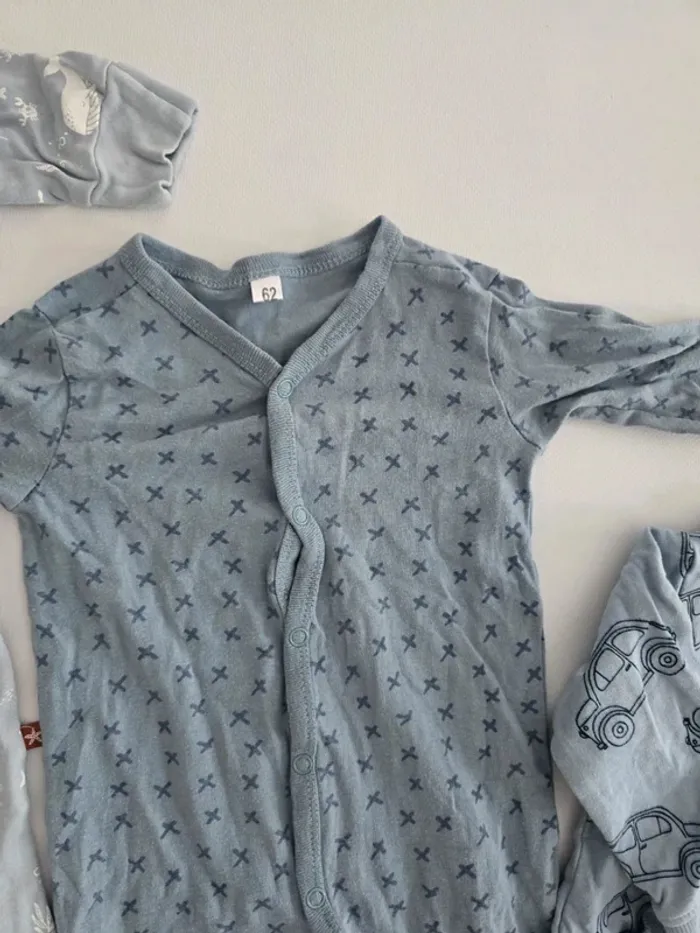 Lot de 4 pyjamas mi saison - photo numéro 4
