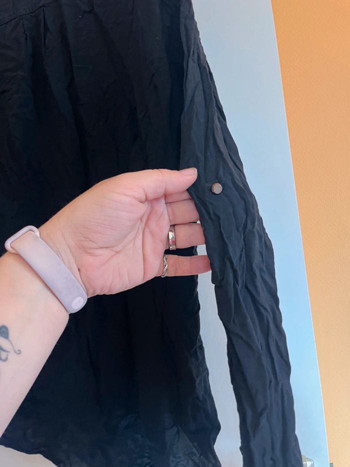 Chemisier noir jennyfer taille L - photo numéro 5