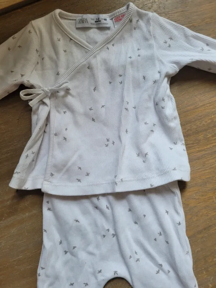Tenue 2 pièces Zara 3 mois - photo numéro 3
