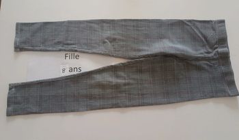 Legging écossais 8/9 ans gemo