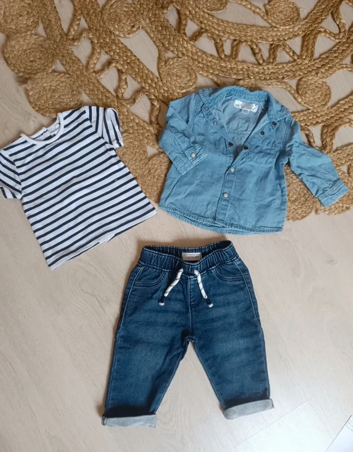 Ensemble 3 pieces 3 mois