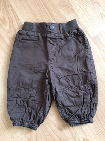 Joli pantalon chaud marron H&M T. 6 mois/68 cm garcon TBE
