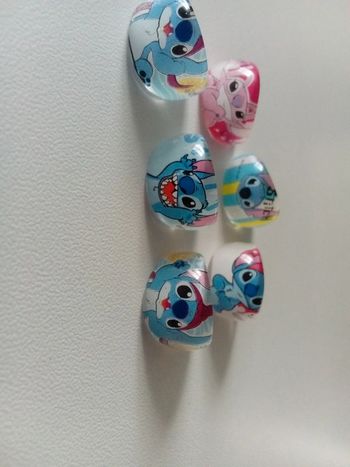 Lot de 6 bagues stitch