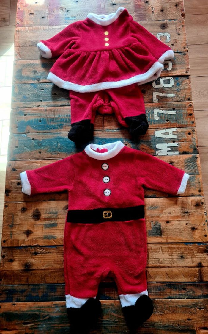 Lot de 2 tenues de noël
