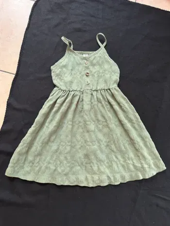 Robe kaki 7 ans