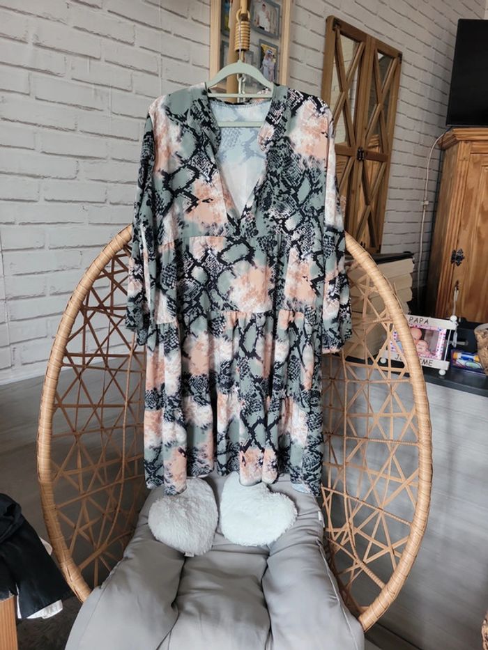 Robe tunique ample taille unique