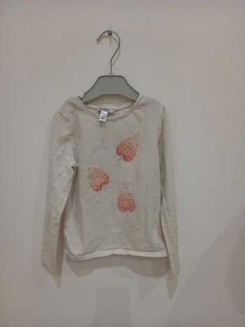 T-shirt manches longues Okaidi 6 ans