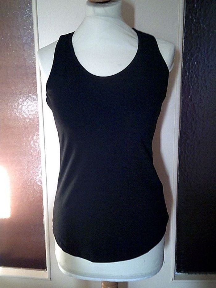 Tee shirt sans manche bleu marine taille L -ROLY