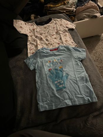 2 tee shirt 12 mois
