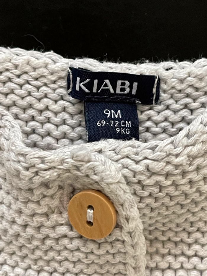 Gilet en maille épaisse 9M mixte - photo numéro 2