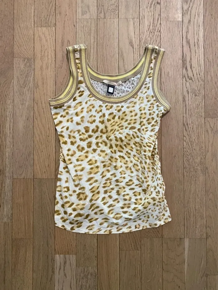 Débardeur motif léopard Roberto Cavalli neuf taille 48 IT (44 FR) - photo numéro 2