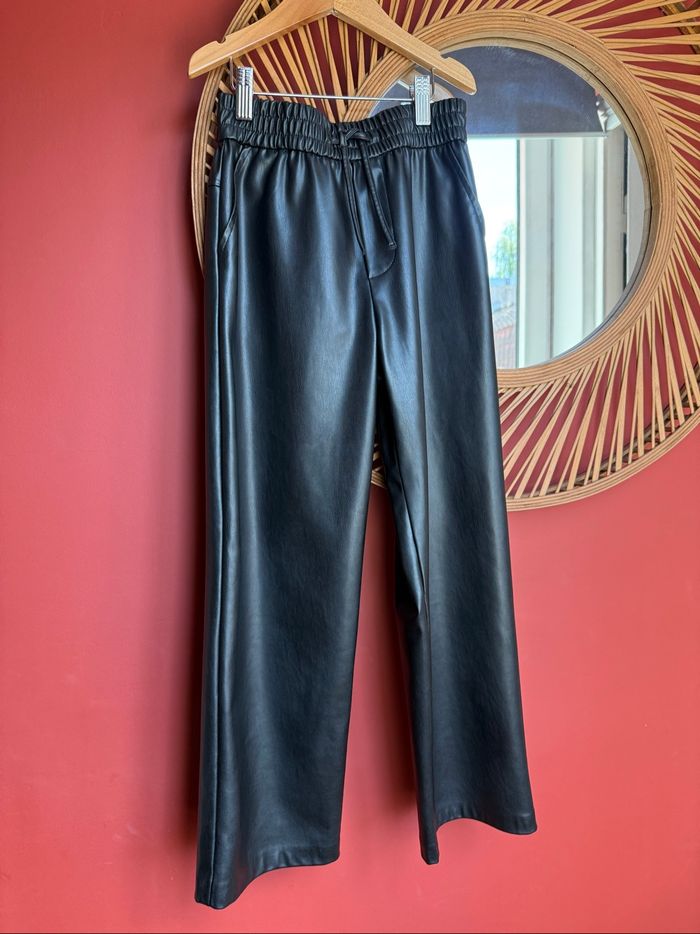 Pantalon similicuir Zara 10 ans