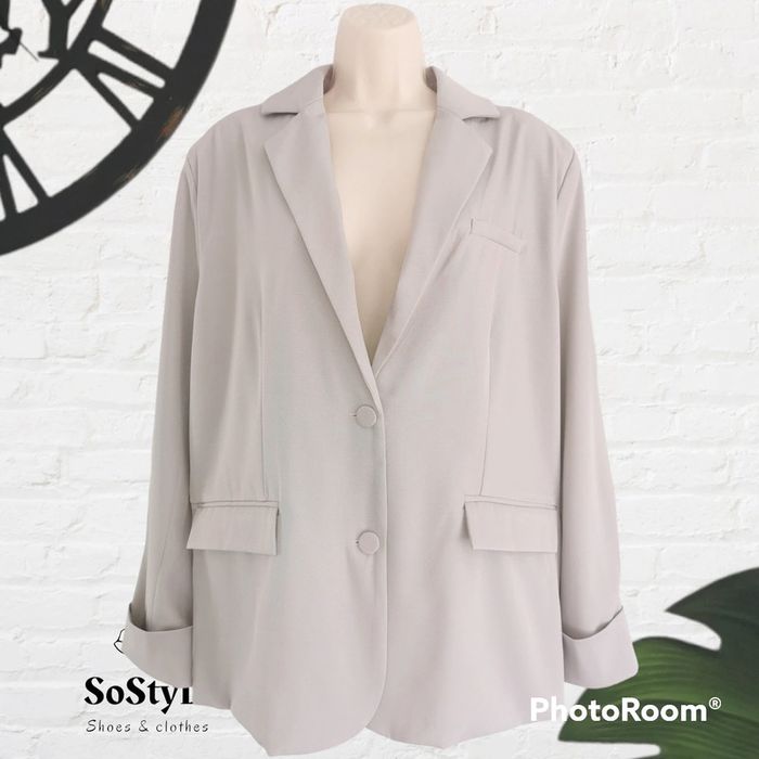 Blazer oversize lilas/gris 4th & Reckless Taille 40